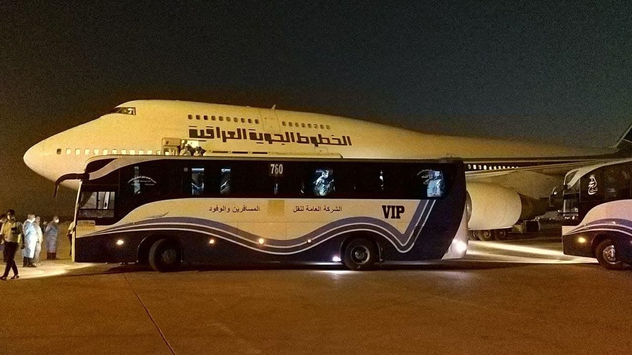 العراق يجلي 308 من مواطنيه في الهند الى بغداد واربيل 