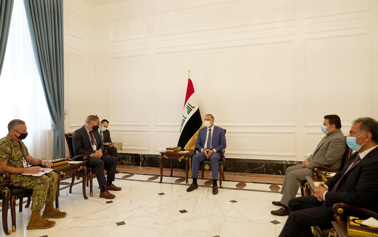 PM al-Kadhimi receives in Baghdad the NATO Secretary-General 