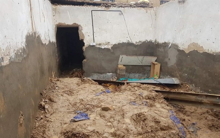 مصرع واصابة 4 اشخاص بانهيار منزل في ديالى