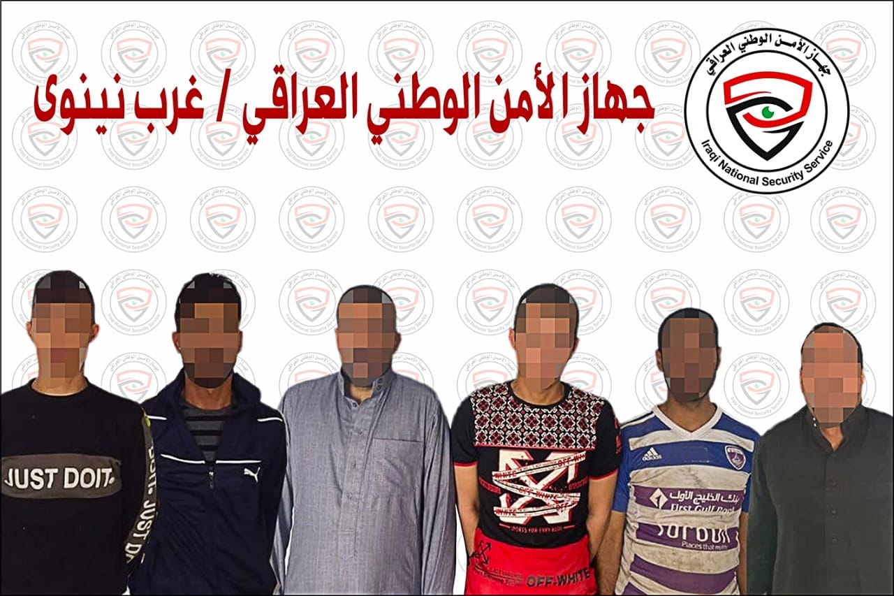 Six ISIS terrorists arrested in Nineveh 