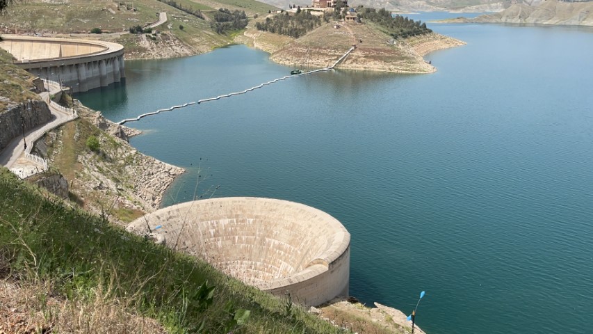 Electric power decline in the Region due to the decrease in two major water dams 
