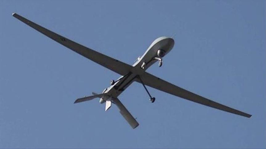 A drone targets a military facility at Baghdad Airport