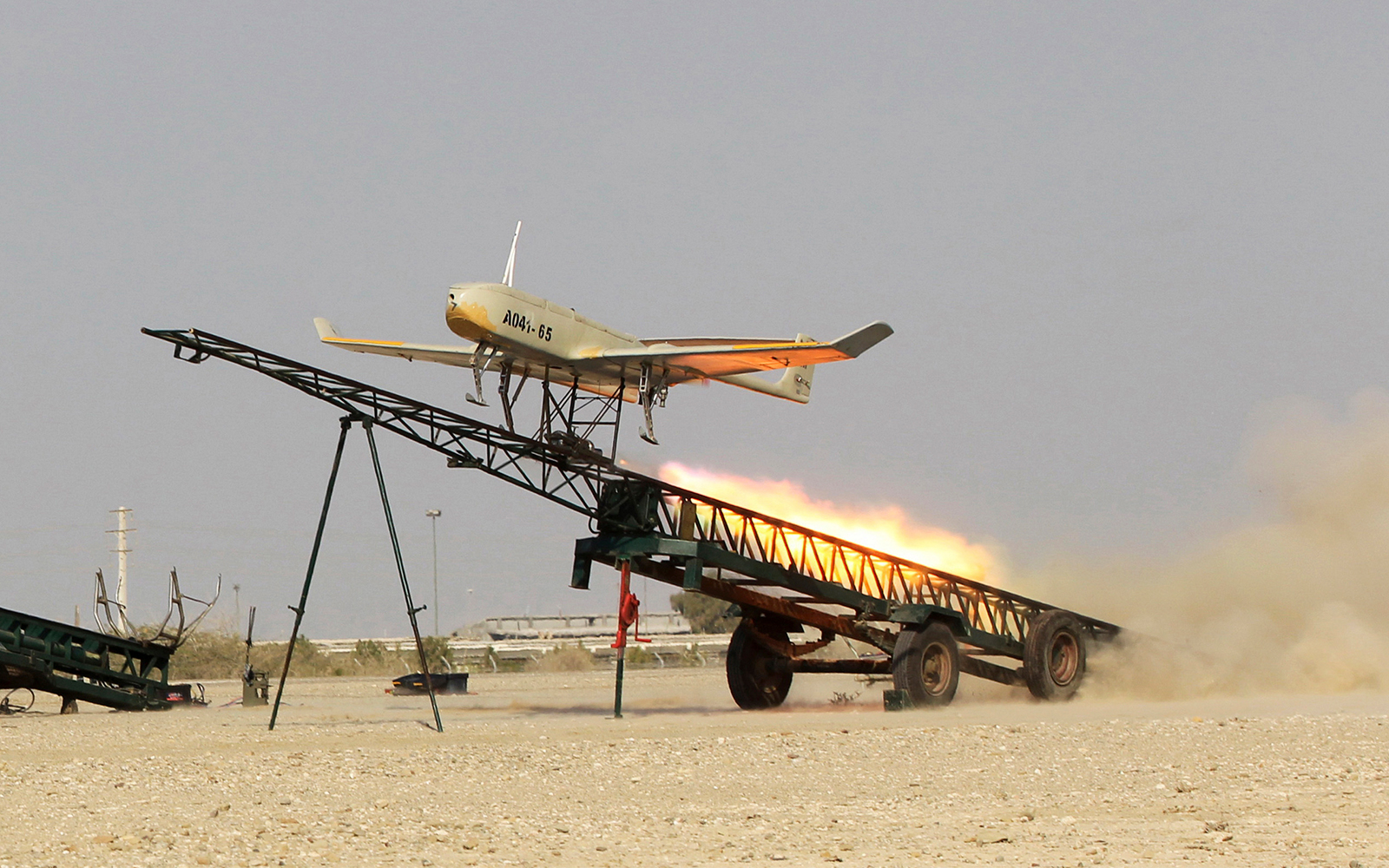 Do ProIranian factions fly drone into Israel