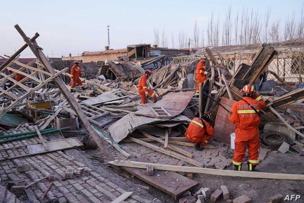 زلزال عنيف يضرب شمال غرب الصين