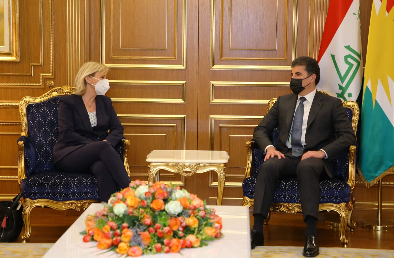 Kurdistan’s President appreciates the French role in providing humanitarian, political and military support