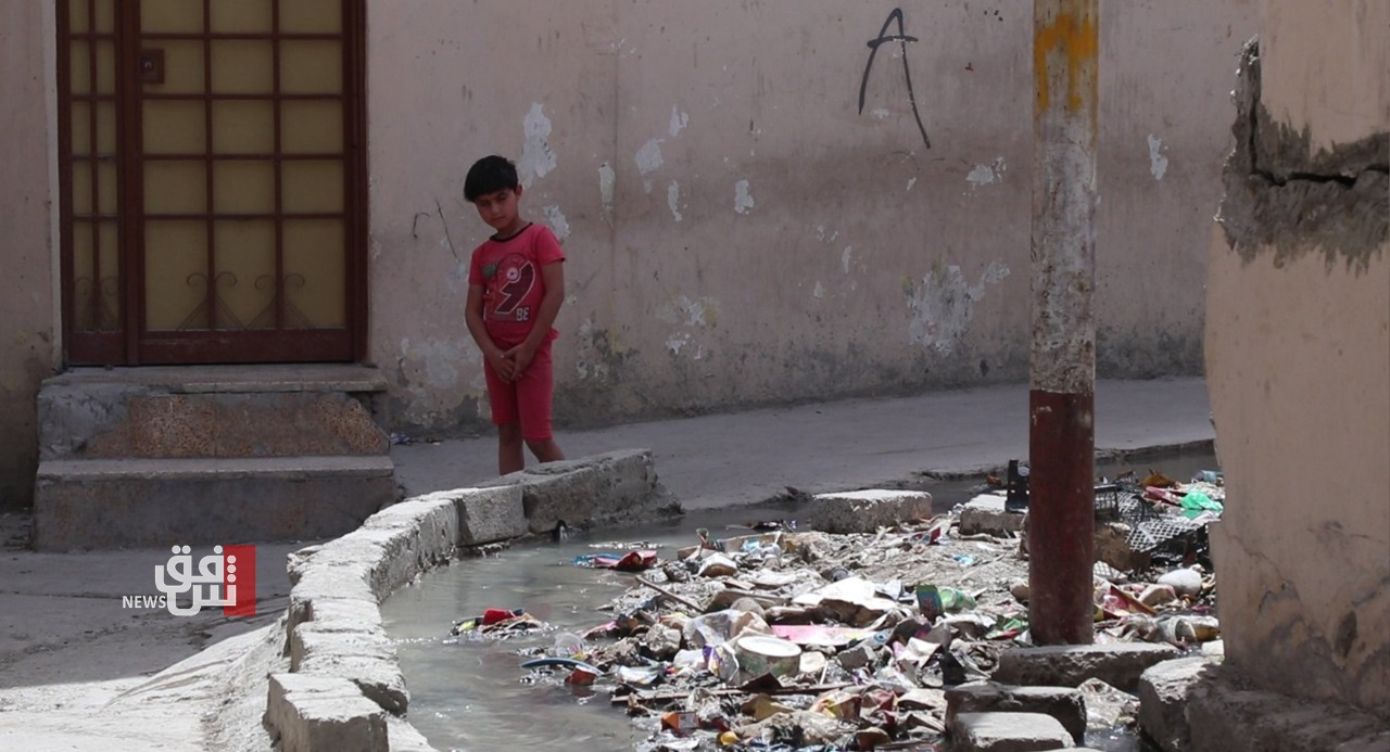 Old Mosul drowns in trash, diseases plague the children of Daqim