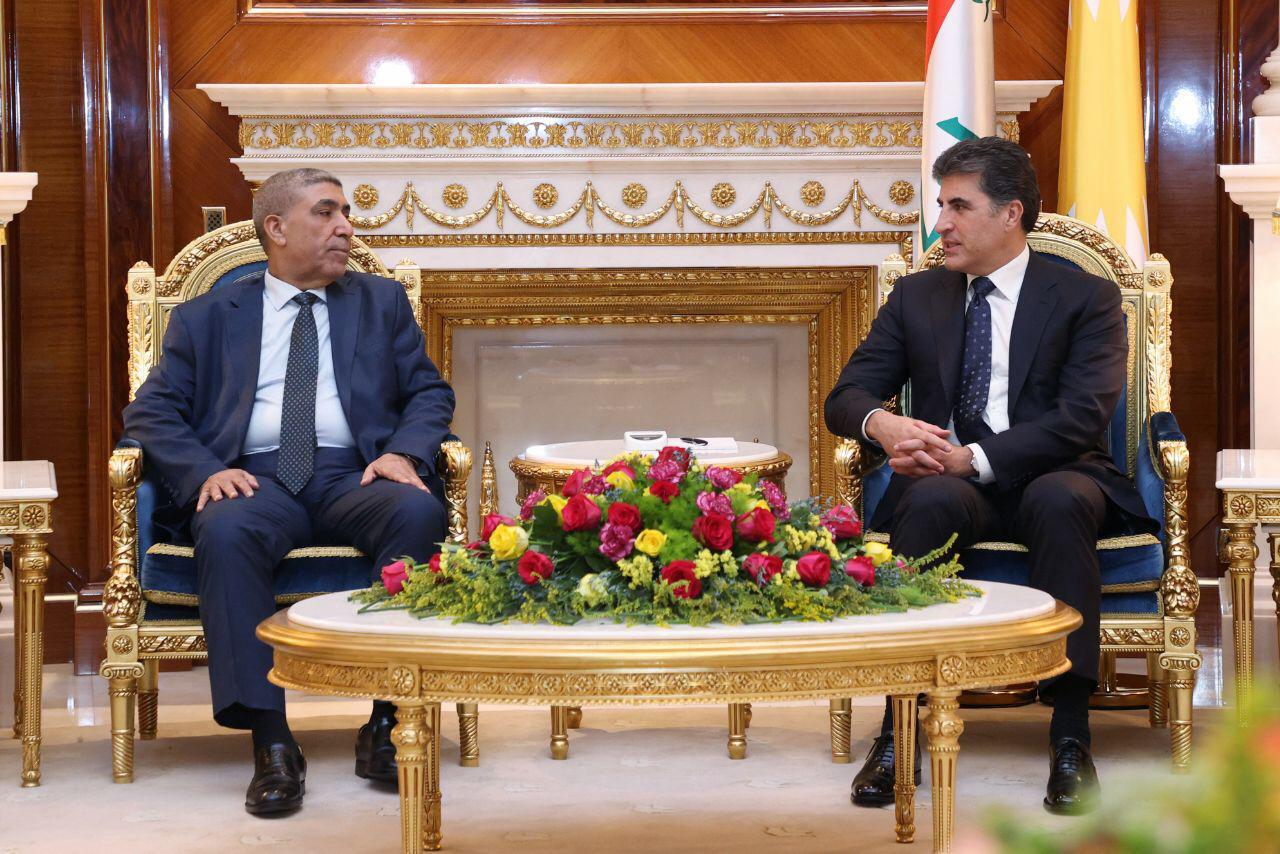 A delegation from the Sadrist movement meets with Kurdistan leaders