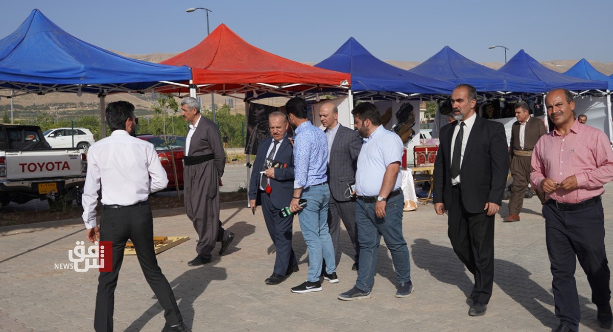 انطلاق مهرجان "الحياة" لدعم المنتج الوطني في كوردستان (صور)