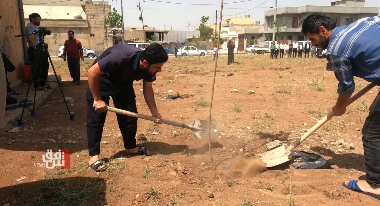 A tree for every Covid-19 victim in Haji Awa, Al-Sulaymaniya