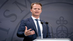 The Danish Foreign Minister arrives in Baghdad 
