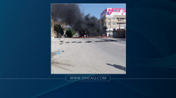 Angry demonstrators threaten to burn down an official department in Dhi Qar