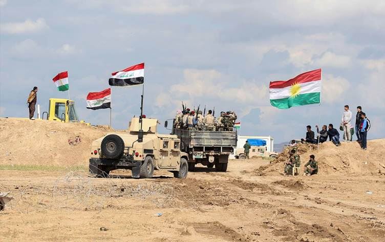 The Iraqi army, the Peshmerga and the Global Coalition launch a security operation in Kifri 