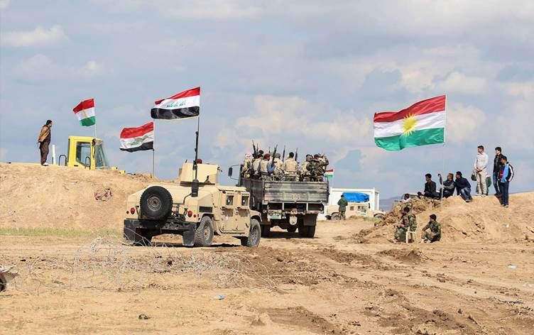 The Iraqi army the Peshmerga and the Global Coalition launch a security operation in Kifri 