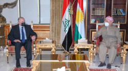 Al-Nujaifi meets Kurdish leader Masoud Barzani in Erbil 