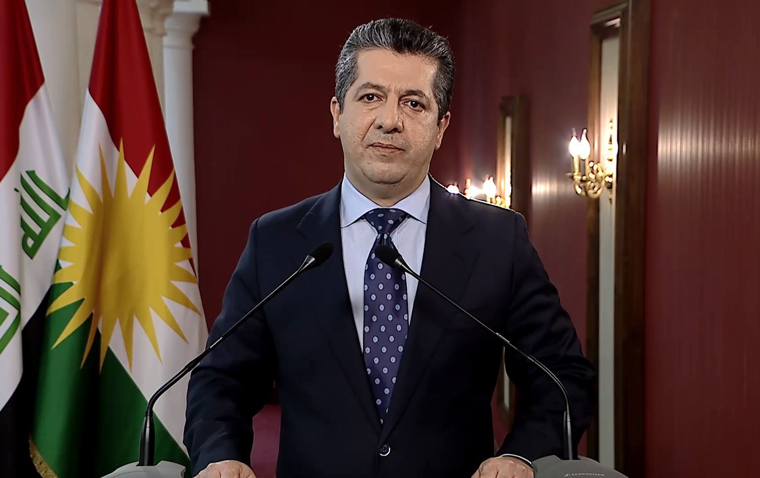 Kurdistan’s Prime Minister arrives in Athens
