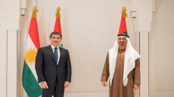 Barzani-Bin Zayed meeting: to develop relations, expand cooperation between the two countries