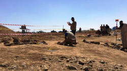 الكشف عن مقبرتين جماعيتين جديدتين في بادوش شمالي الموصل