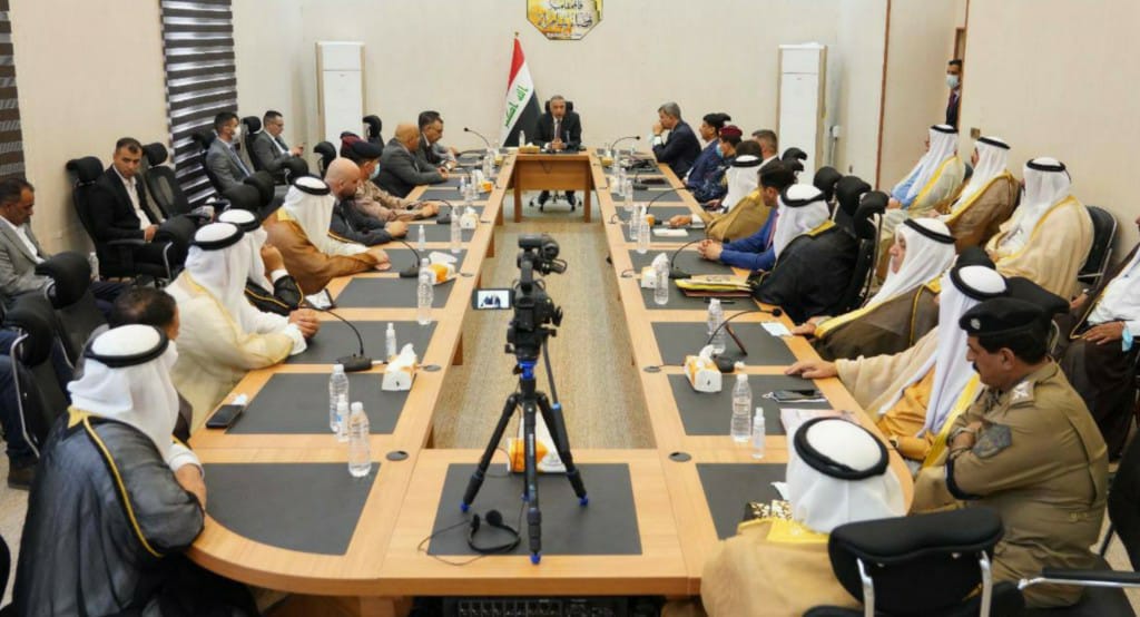Al-Kadhimi praises the tribal sheikhs role in Samarra