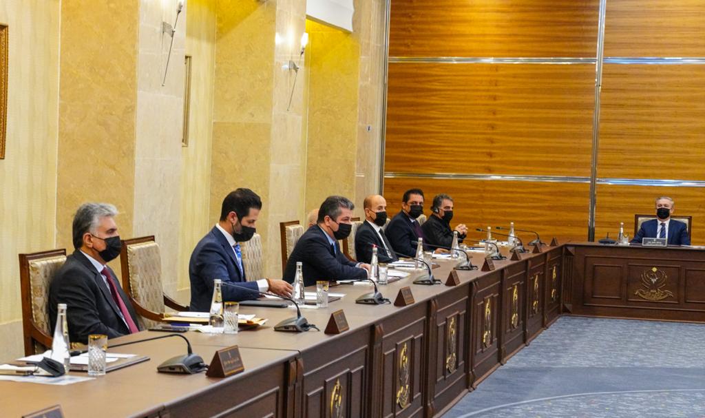 KRG discusses updates on the Region's budget in its regular session today