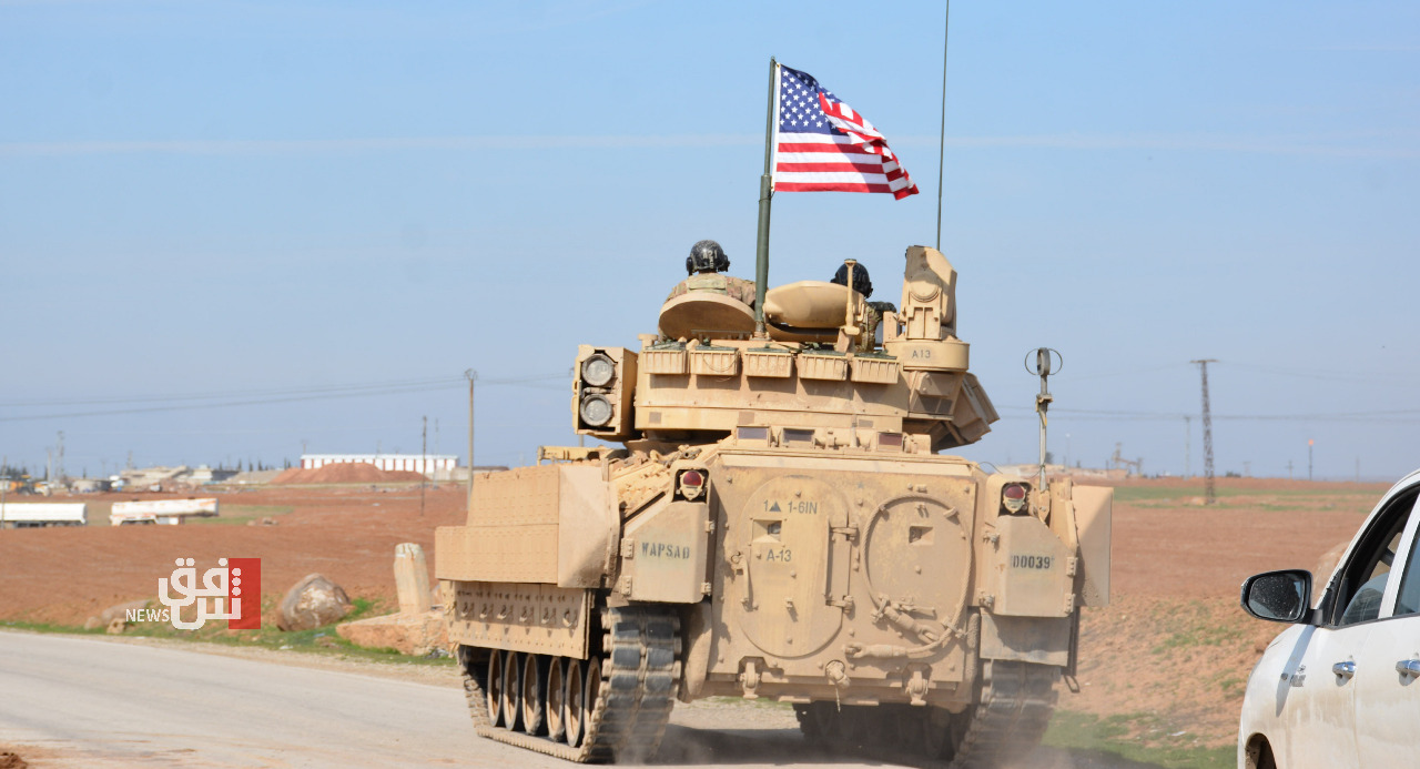 صور.. دورية أمريكية على حدود الإدارة الذاتية واقليم كوردستان