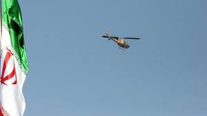 A helicopter carrying ballot boxes crashed in Khuzestan province, southwest of Iran