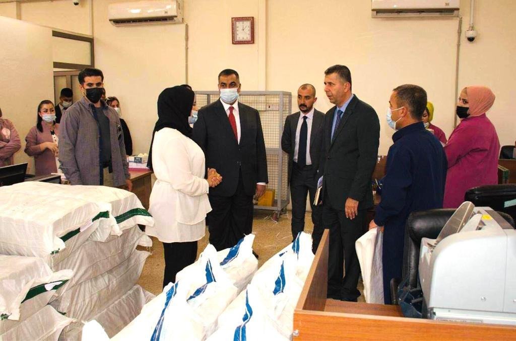 CBIs Governor visits the bank branches in Mosul and Erbil