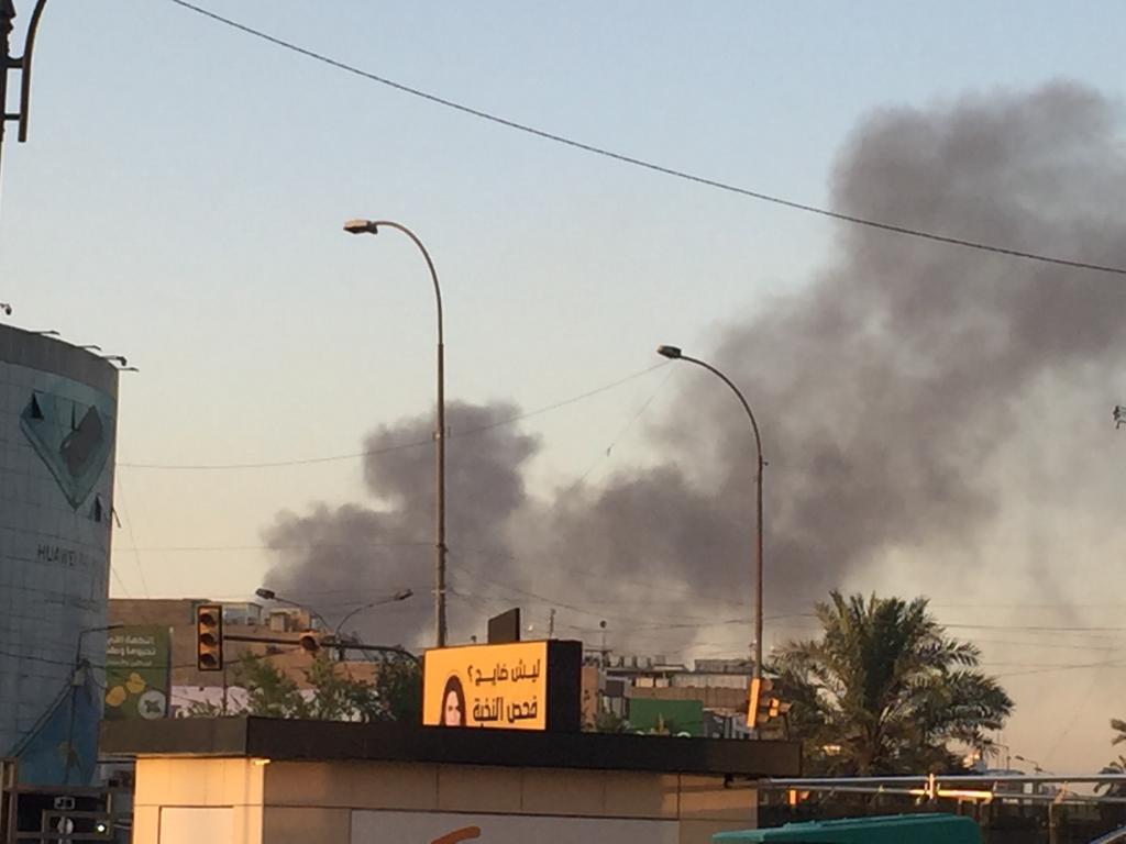 أصوات انفجارات تدوي من مدينة الصدر في بغداد