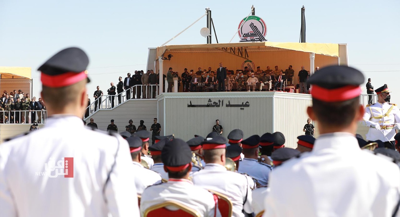 Attended by al-Kadhimi, PMF holds a military parade in Diyala 