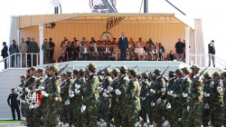 الحشد الشعبي يستعرض عسكرياً بحضور الكاظمي (صور)