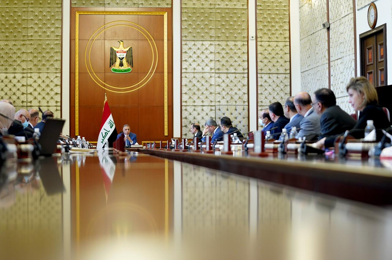 The Council of Ministers holds its weekly session chaired by PM al-Kadhimi 