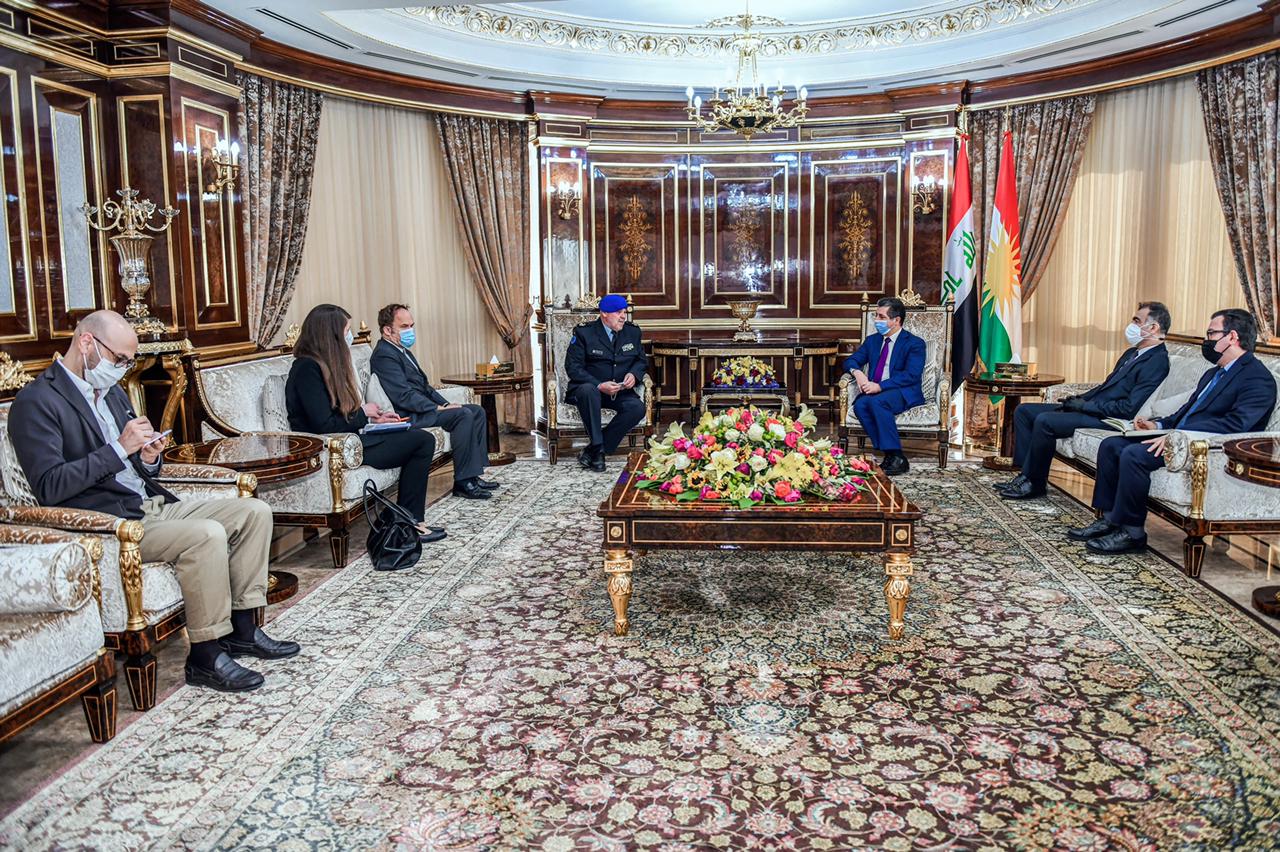 Kurdistan’s Prime Minister received head of EUAM Iraq