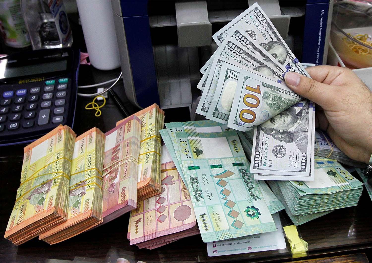 Lebanon Currency Drops To New Low