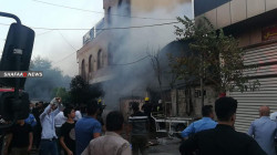 Fire breaks out in a hotel in Karbala 