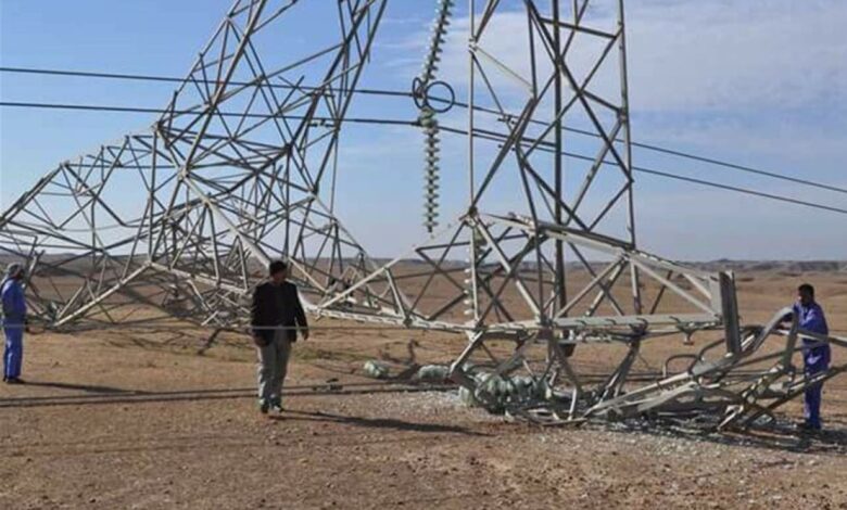 Iraqi army thwarts an attempt to blow up a power transmission tower in Baghdad