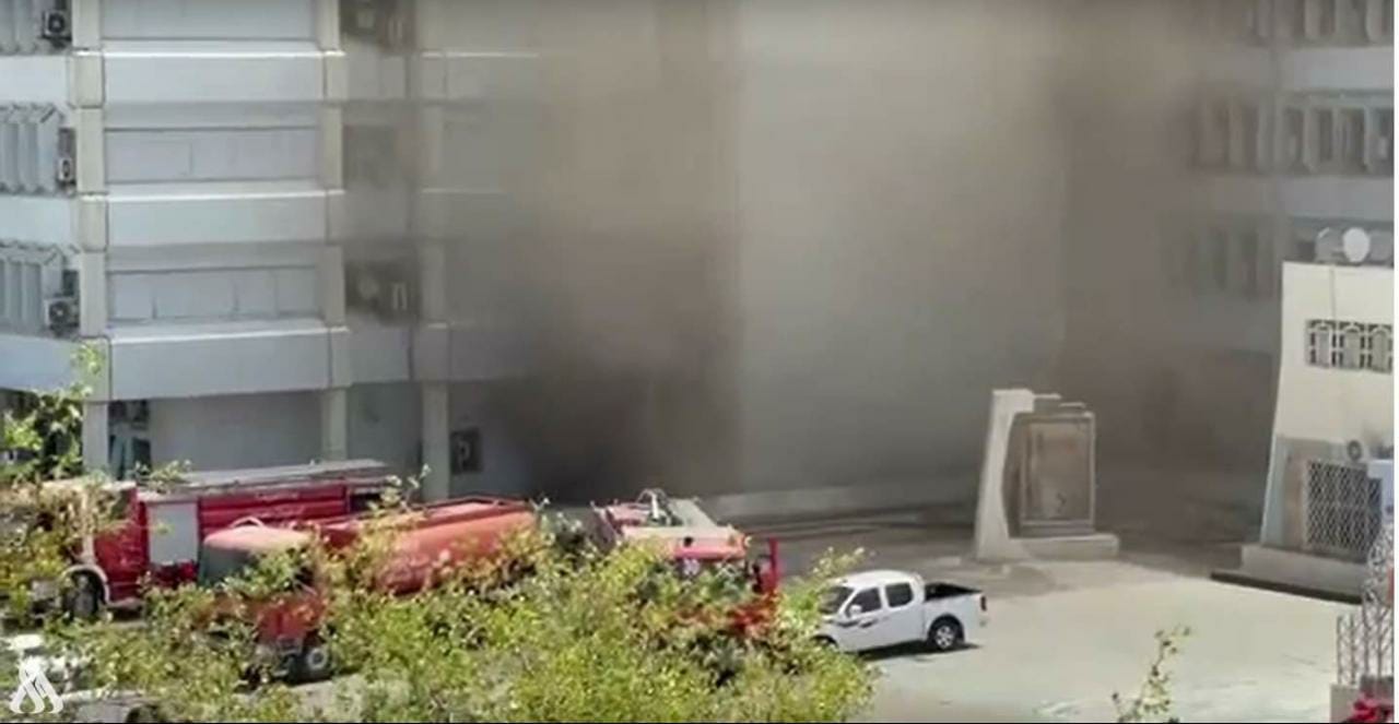 Fire erupts in MoH's headquarters in Baghdad