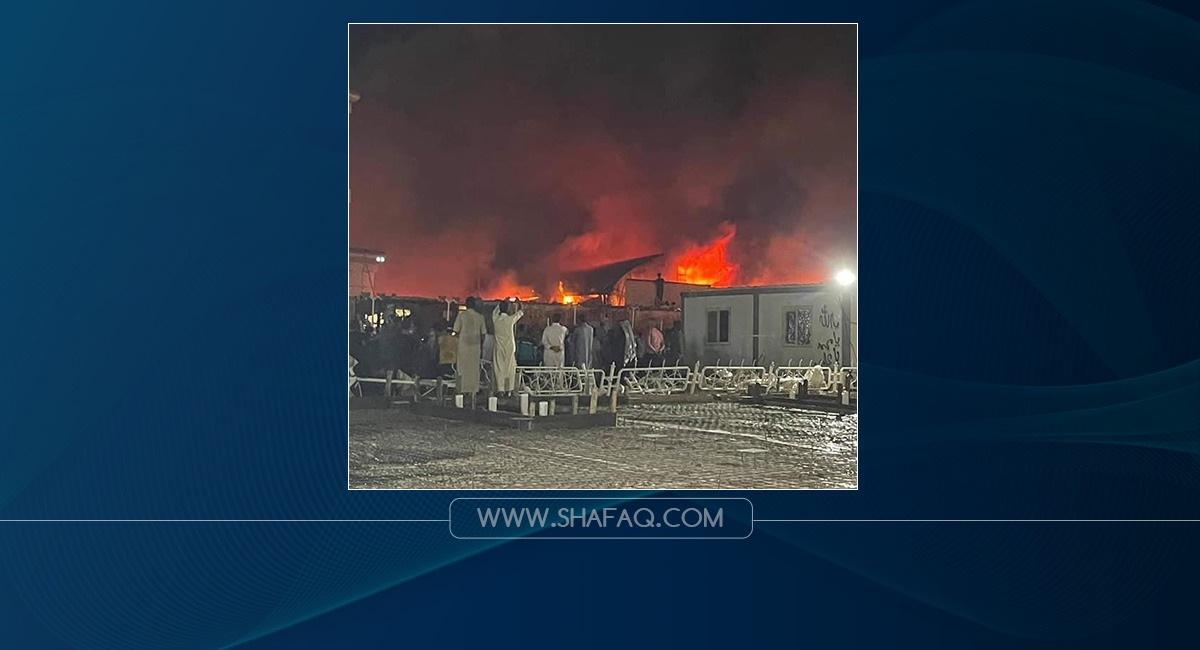 الانفجارات تتوالى داخل مستشفى الحسين والدفاع المدني يكافح لاطفاء الحريق