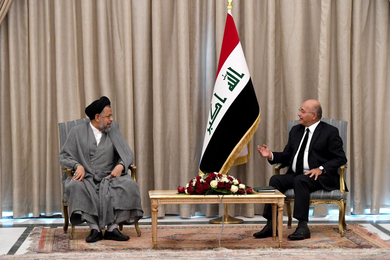 صالح لوزير الأمن الإيراني: استقرار العراق سيعزز السلم الإقليمي 