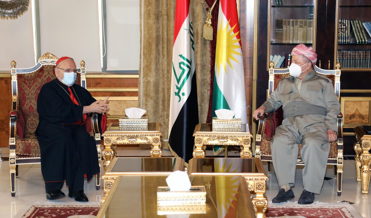 Masoud Barzani Cardinal Sako agree to prepare the ground for the return of Christians