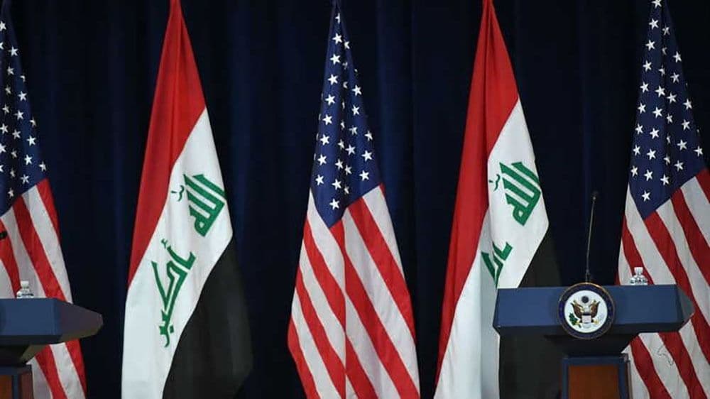 Official Fuad Hussein and Qassem alAraji in the Iraqi delegation to Washington