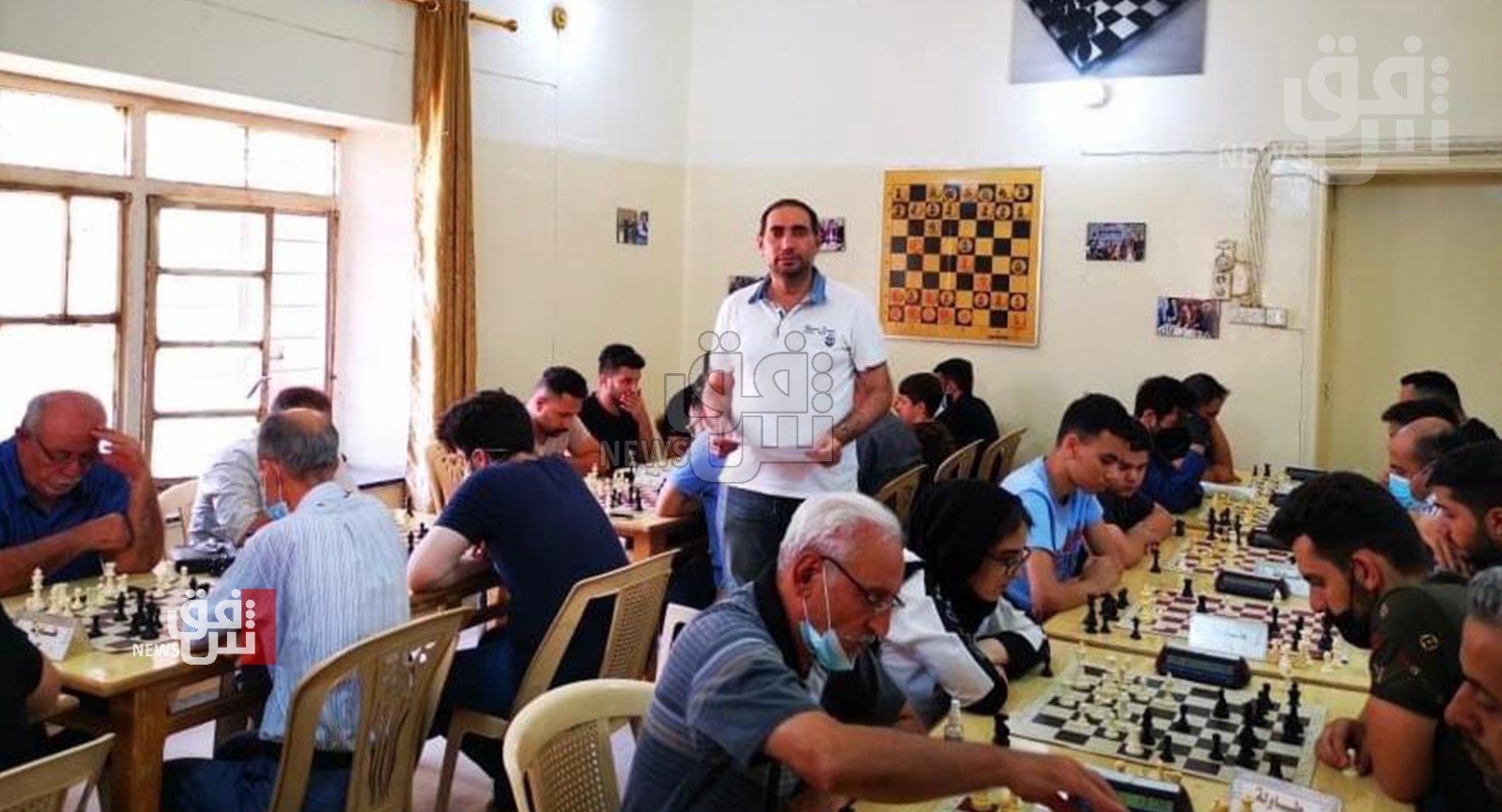 لاعب من صلاح الدين يحرز بطولة نادي الهدف الدولي بالشطرنج 