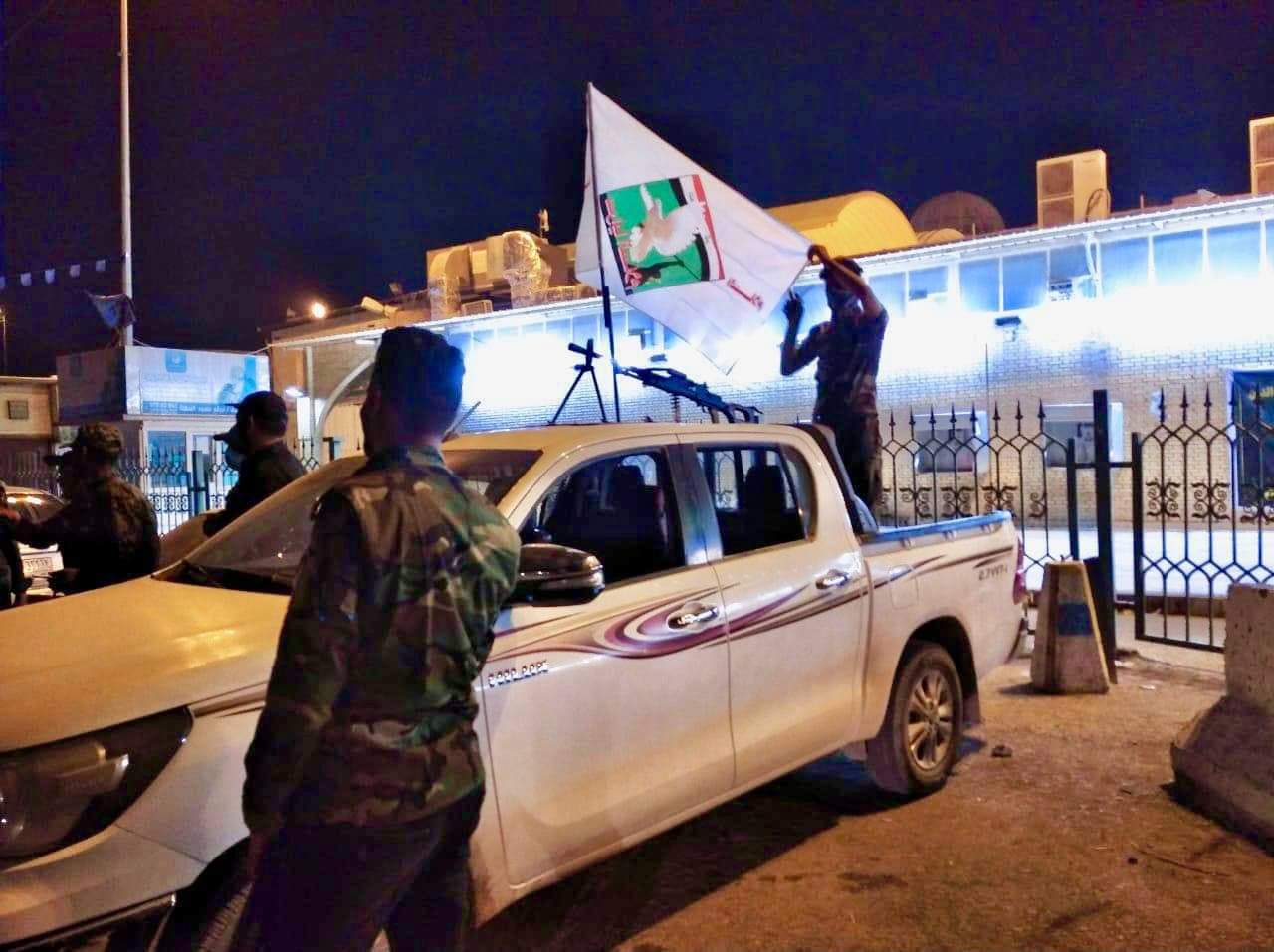 Macho display by the Sadrist PDB in Najaf