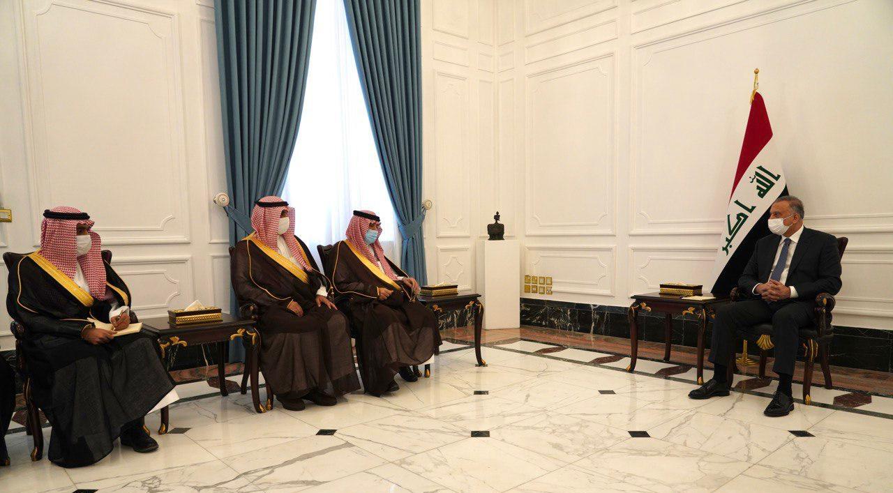 AlKadhimi discusses with Saudi Minister of Commerce cooperation between Baghdad and Riyadh