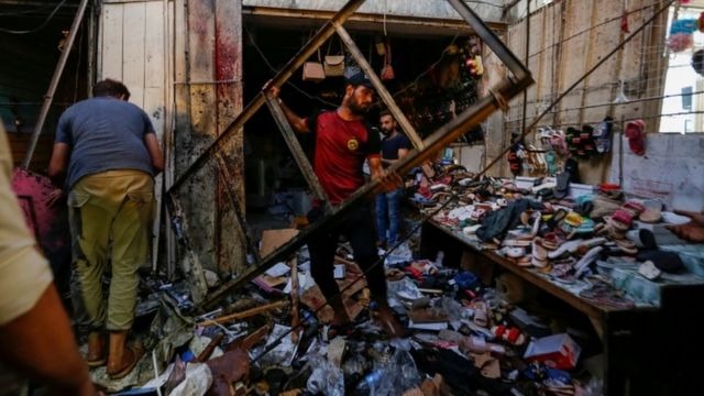 رئيس الجمهورية يدين تفجير مدينة الصدر: لا يرتضون للشعب أن يهنأ