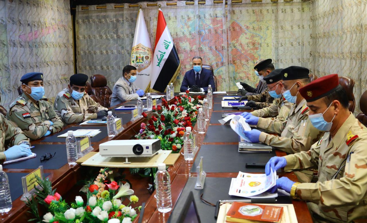 PM al-Kadhimi holds an emergency security meeting in the aftermath of the Sadr City attack 