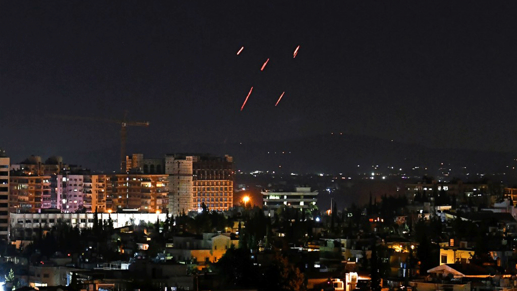 Syrian air defences intercept Israeli attack over Aleppo - state media