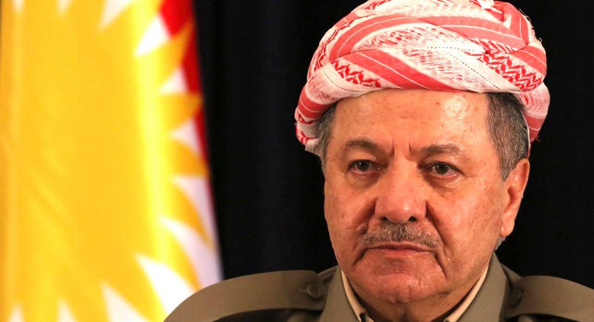 Masoud Barzani celebrates the Kurds 