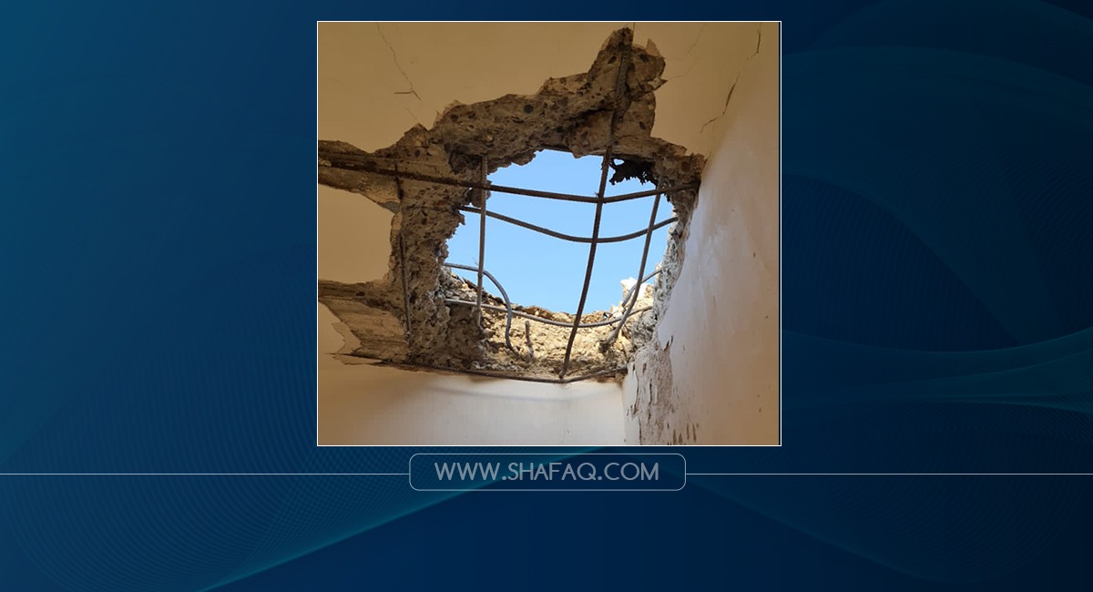 صور.. سقوط صاروخ على منزل قرب معسكر فرقة "الإمام علي" بالنجف