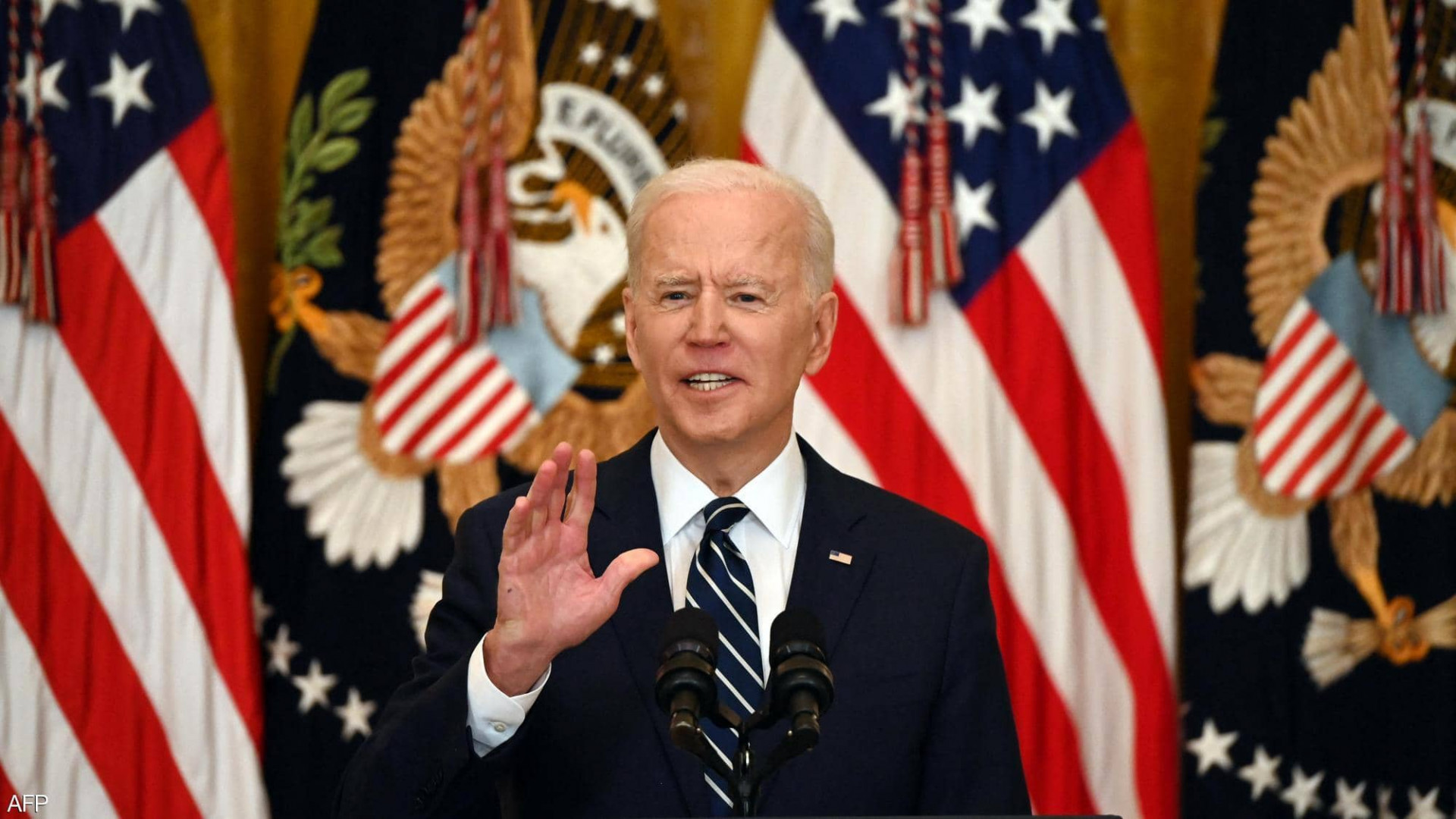 Biden expressing optimism ahead of the meeting with al-Kadhimi 