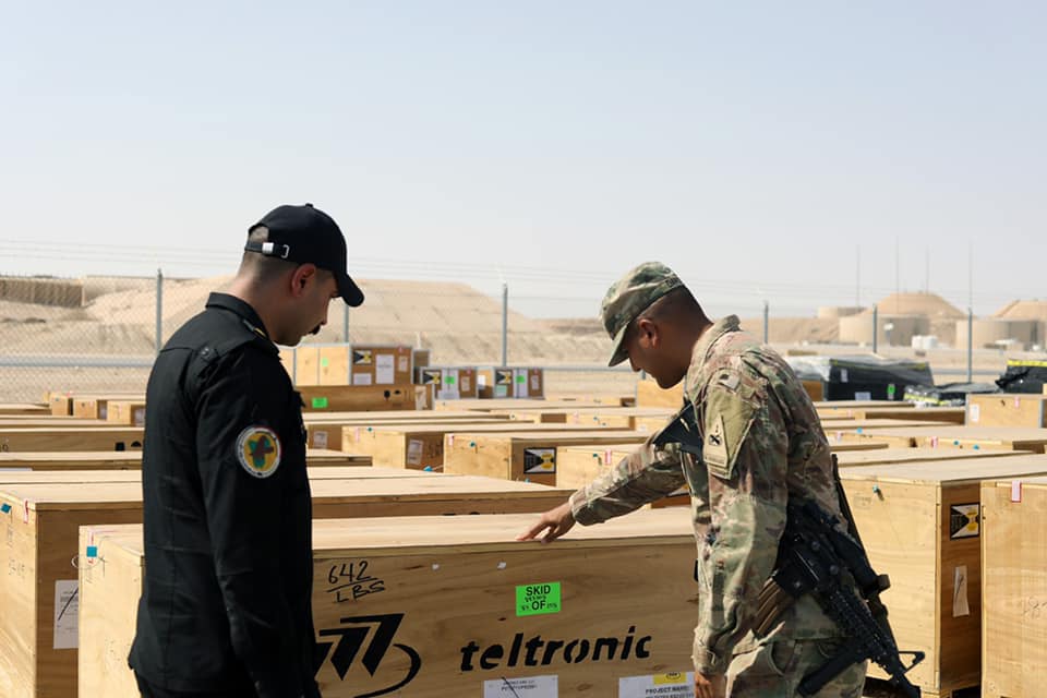 Coalition delivers  million worth of equipment to the Iraqi CTS