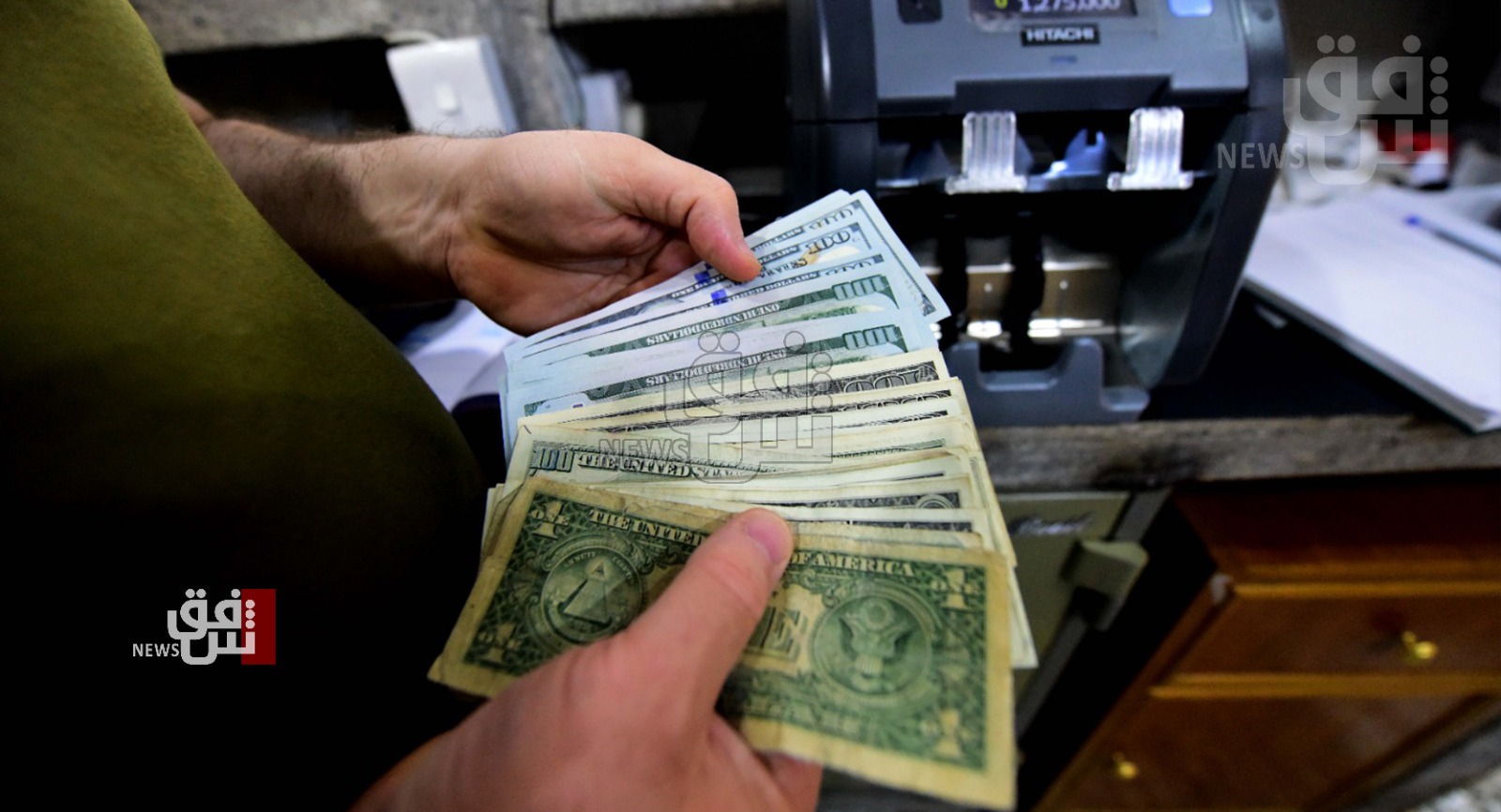 ارتفاع أسعار الدولار مقابل الدينار في بغداد واربيل